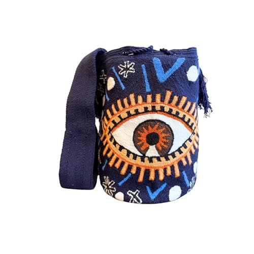 Wayuu Bag | Mochila Wayuu from Colombia | Large Tapizada | Evil Lucky Awaken