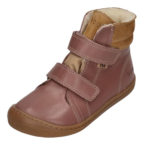 KOEL Barefoot Kinderstiefel - DEMIL NAPA WP Wool - Old Rose,...