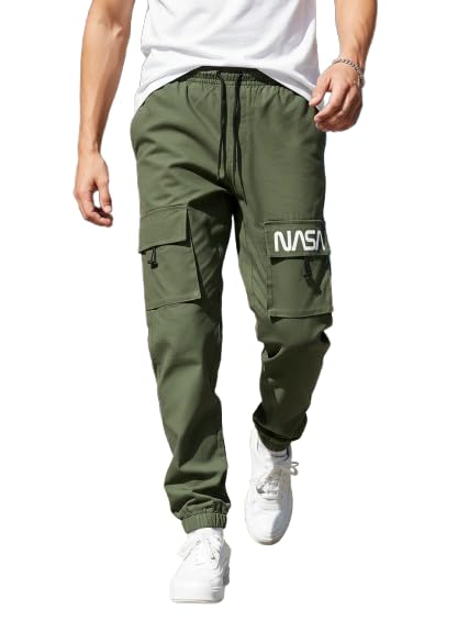 swastik aparels Swastik Apparels Men's NASA Track Pant | Track Pants | Yoga Wear | Regular fit | Active wear | Lycra Full Elastic Jogger Track Pant | Gym Wear | Cargo Pant-picture-39
