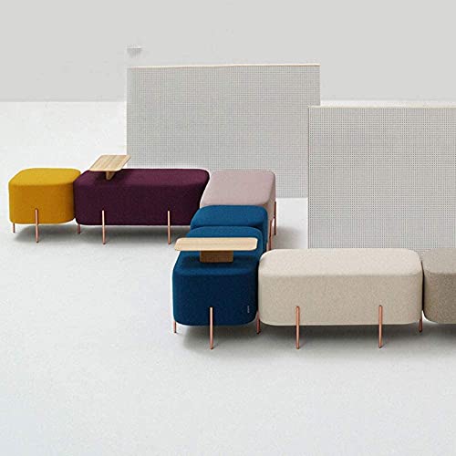 Sofá para el hogar taburete otomano de alta calidad con base estable 45x45 5