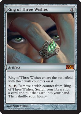 Magic The Gathering - Ring of Three Wishes...