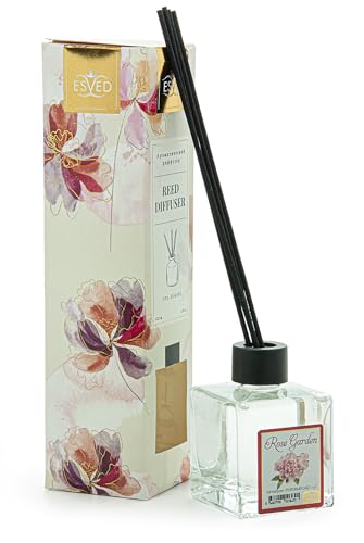 ihvan-online-Reed-Diffuser-34-Fl-Oz-100ml-Arabic-Scent-Room-Diffusers-Home-Fragrance-Luxury-Diffuser-Essential-Oil-Sticks-Aromatherapy-Air-Freshener-Rose-Garden