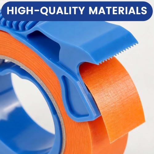 Image of Adhes Orange Masking Tape Painter Tape Dispenser 25mm x 50m