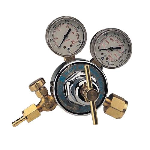 Air Liquid Q1202A540 Regulator CGA 540, Single Stage