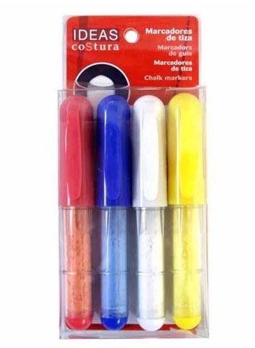 SET MARCADOR DE TIZA para marcar tejidos. Especial para Patchwork y otras manualidades
