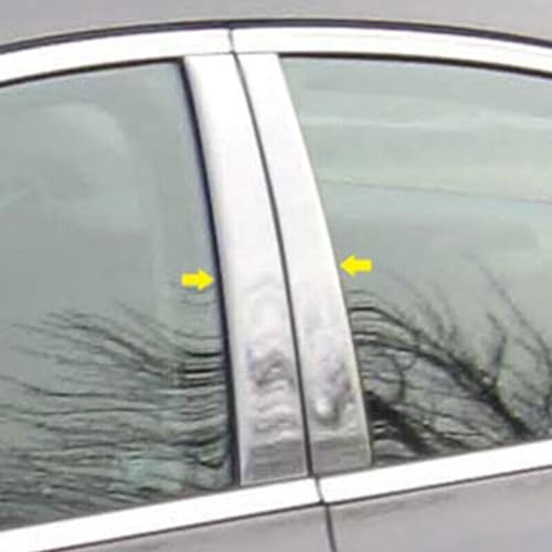 Pegatinas cromadas de postes de pilar para Dodge Ram, el accesorio exterior ideal para tus rutas 5