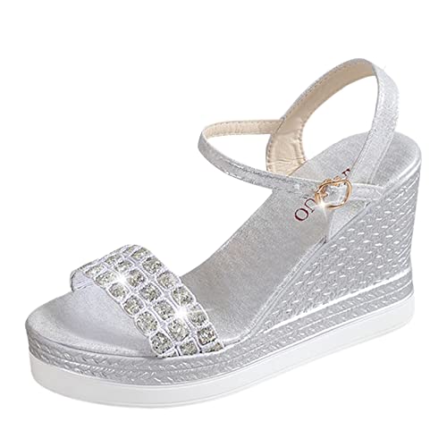 Chaussures blanches femmes sandales confortables pieds larges outdoor