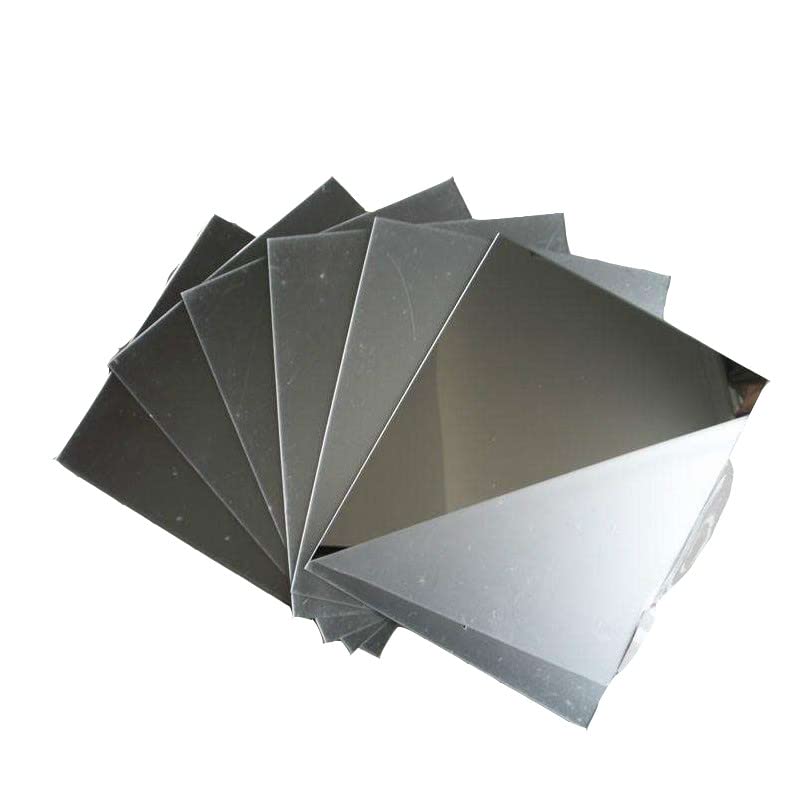 NonSoloFimo Argento A Specchio 3 MM Foglio 30X40 CM PMMA METACRILATO per Incisione Laser SPECCHIATO