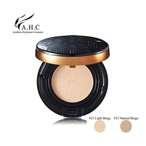 AHC AMPOULE CAPSULE FOUNDATION #23 [Natural Beige], SPF50 & PA+++, Ampoule Capsule Explored for Moisture, Nutition, Brightenng & Cover 24 hours Long-Lasting. " New Generation Foundation"