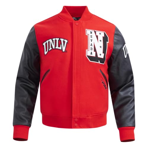Image of Pro Standard Mens NHL Old English Varsity Jacket