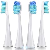 Mueller Sonic Electric Toothbrush Original Replacement Heads 4 Pack