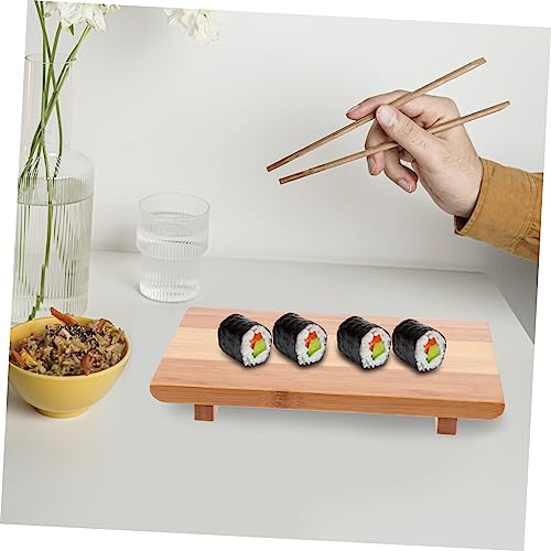 Bandeja para sushi estilo japonés para servir y principiantes miniatura 4