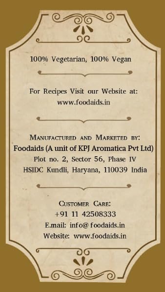 Foodaids Roasted Garlic Salt/Namak For Topping in Dishes - 100 Gm 1
