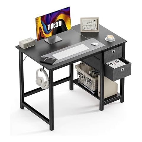 Sweetcrispy 40 Inch Computer Desk Cover