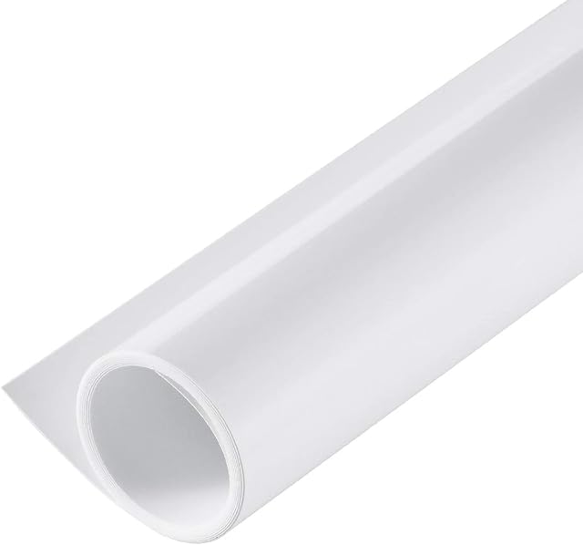 Selens White Backdrop PVC Photography Background Vinyl 100x200cm Photo Studio Matte Waterproof Paper Portable for Food Product Portrait Flat Lay Props Pet Cosmetics Jewelry Shooting Video