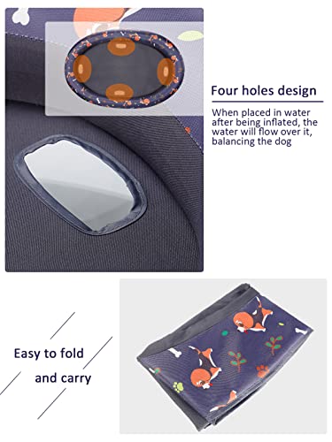 Dog Float For Pool, Inflatable Pool Floats For Small Dog Puppies Up To 45Lb, Scratch Resistant And Durable, Easy Set Up For Lake River Pool #TOP5