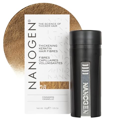 Nanogen Fibras Capilares Queratina: Canela 30 gr.