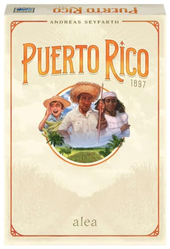 Ravensburger 27347 Puerto Rico 1897 Jeu de stratégie Classique pour 2 à 5 Joueurs à partir de 12 Ans, Jeux Alea