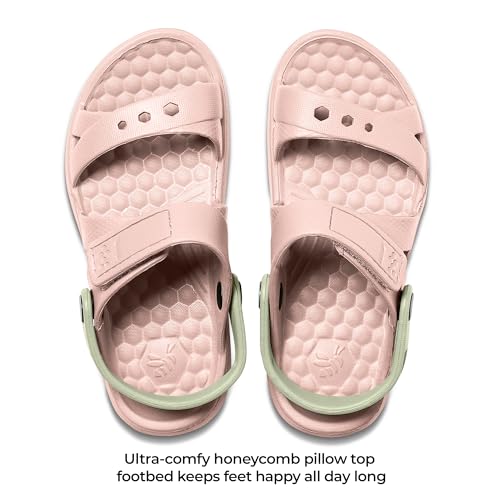Image of Joybees UKASD.HPI.1011 Kids Adventure Sandal Solid Heavenly /Pistachio C10 /11