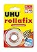 Produktbild UHU rollafix Klebefilm, Transparentes Klebeband mit passendem Abroller, 19mm x 25 m