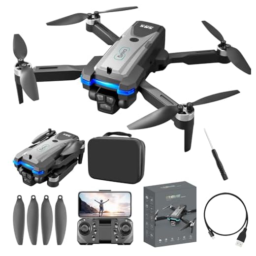 LS-S8S Drone Com Camera 1080p HD três câmeras com fluxo óptico 4K FPV WiFi Mini Remoto Drone Quadricóptero