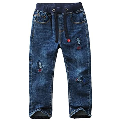 Echinodon Kids Denim Pull-On Jeans Cover
