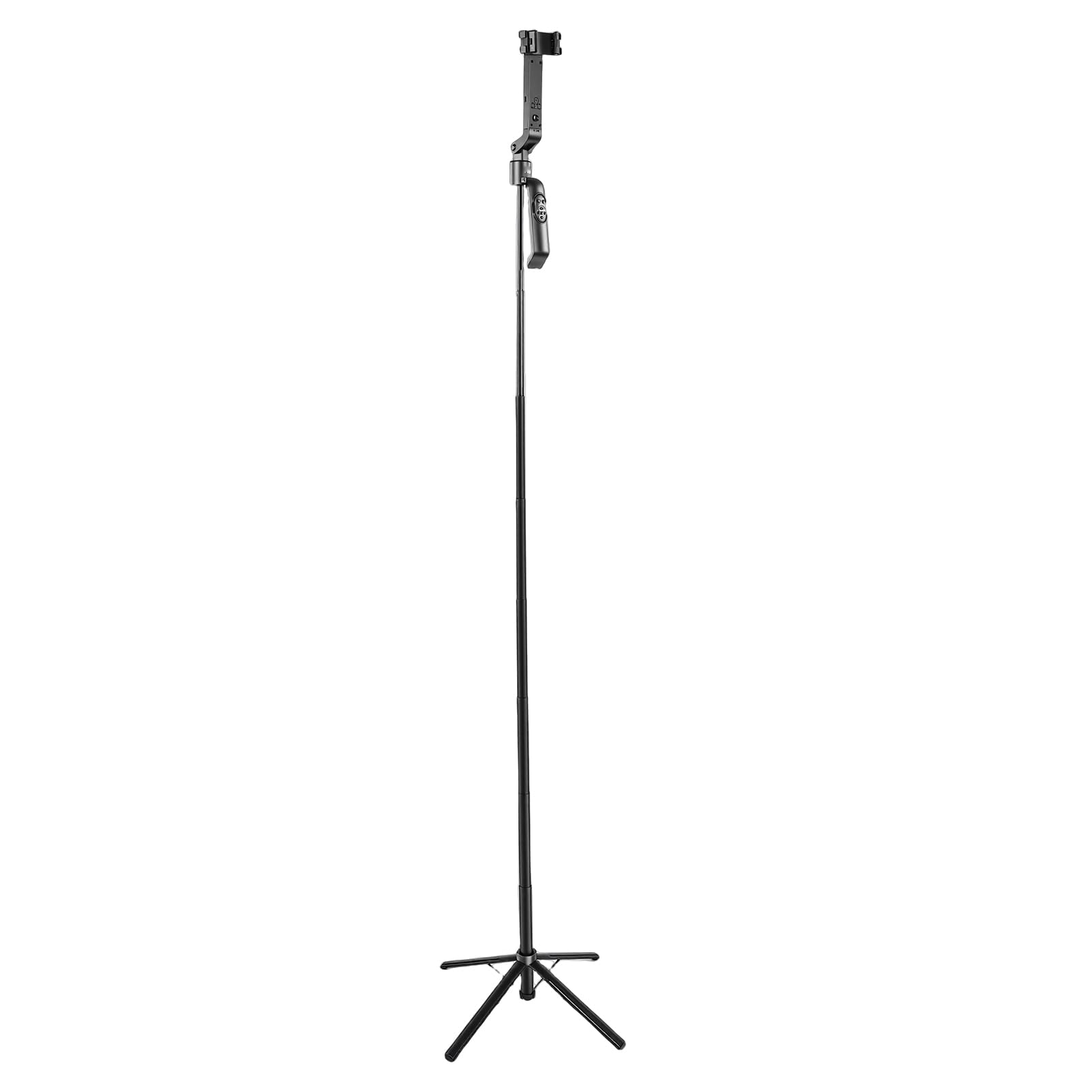 Generic Treppiede con Tracciamento Automatico del Viso, Stabile, Anti-shake, Allungabile, per Selfie, per gli Appassionati di Fotografia, in Lega di Alluminio ABS, per Varie Scene