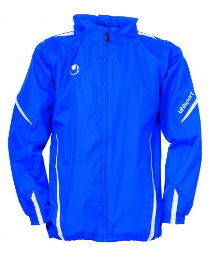 Uhlsport Team Veste de Pluie pour Homme S Bleu Profond/Blanc
