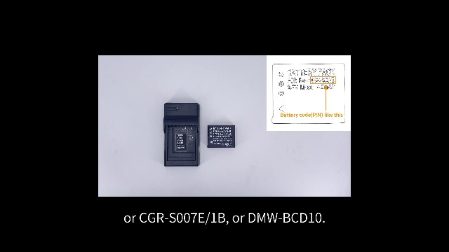 Amazon.com : Norifon CGA-S007 USB Charger for Panasonic DMC-TZ11