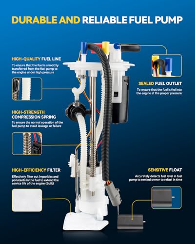 Image of PHILTOP Electric Fuel Pump Assembly FG0873, P74992M, SP2293M