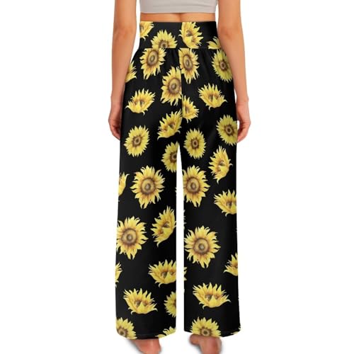 Ystardream Wide Leg Trouser Pants for Women Casual Daily Size S-3XL4