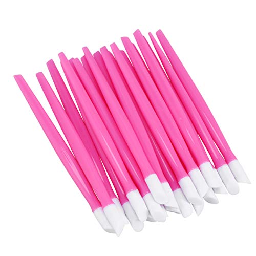 Healeved Nail Art Tools Set 20 Pcs Nail Cuticle Pusher Remover Cleaner Stick for Safe Manicure