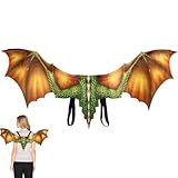 ドラゴンウィング | コスプレ 翼,不織布コスプレ小道具 レディース・ガールズ向け アニマルテーマパーティー 仮装用 変身グッズ