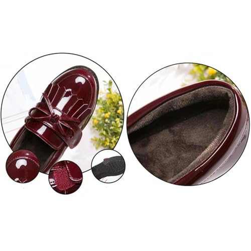 Image of PPXID Girl's British Style School Uniform Shoes Princess Performance Oxford Shoes