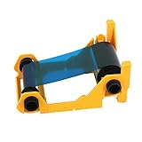 Generic 800017-240 YMCKO Color Ribbon Cartridge for Zebra P110i P120i, 200 Prints