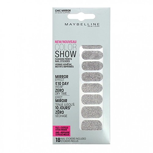 Faux Ongles Sticker Color Show Gemey Maybelline 20 Glass Slippers - vue 2