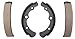ACDelco Gold 17563B Bonded Rear Drum Brake Shoe Set