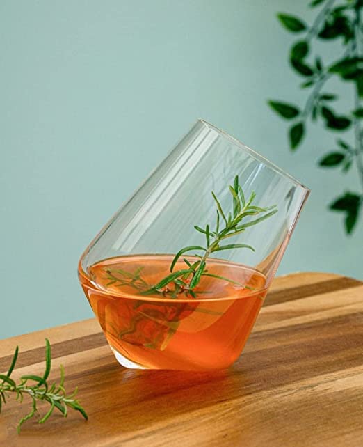 Rolling Glass Set of 2 Capacity 200ML