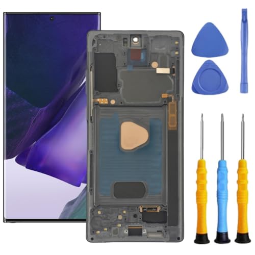 ZTOOYO AMOLED for Samsung Galaxy Note 20 5G Screen Replacement for Samsung Note 20 Screen Replacement with Frame SM-N981 N981u N981a N981w LCD Display digitizer Touch Screen Assembly 6.7 inch Black