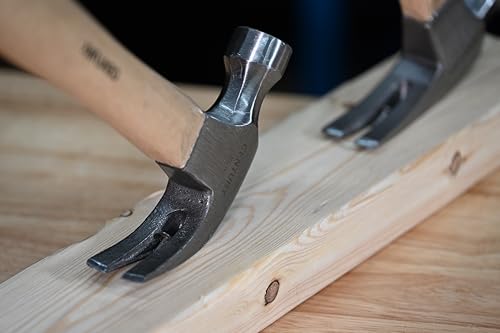 Image of Century Drill & Tool 72272 Wood Handle Hammer, 8 oz., Claw Style: Curved
