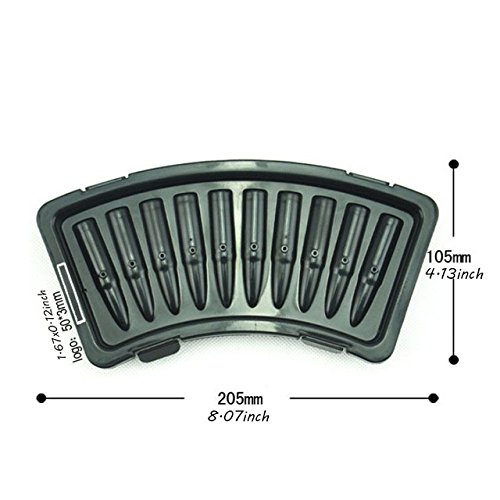 1PCS Plastic Bullets Shape Ice Cube Tray Mold For Chocolate Jelly Ice