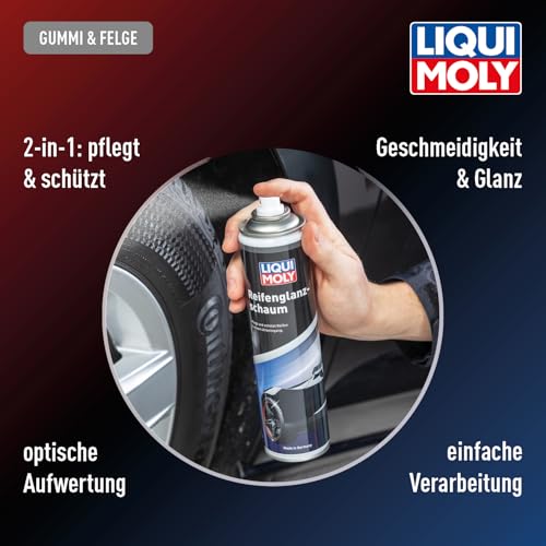LIQUI MOLY Reifenglanzschaum | 400 ml | Autopflege | Lackpflege | Art.-Nr.: 1609 – Ansicht 3