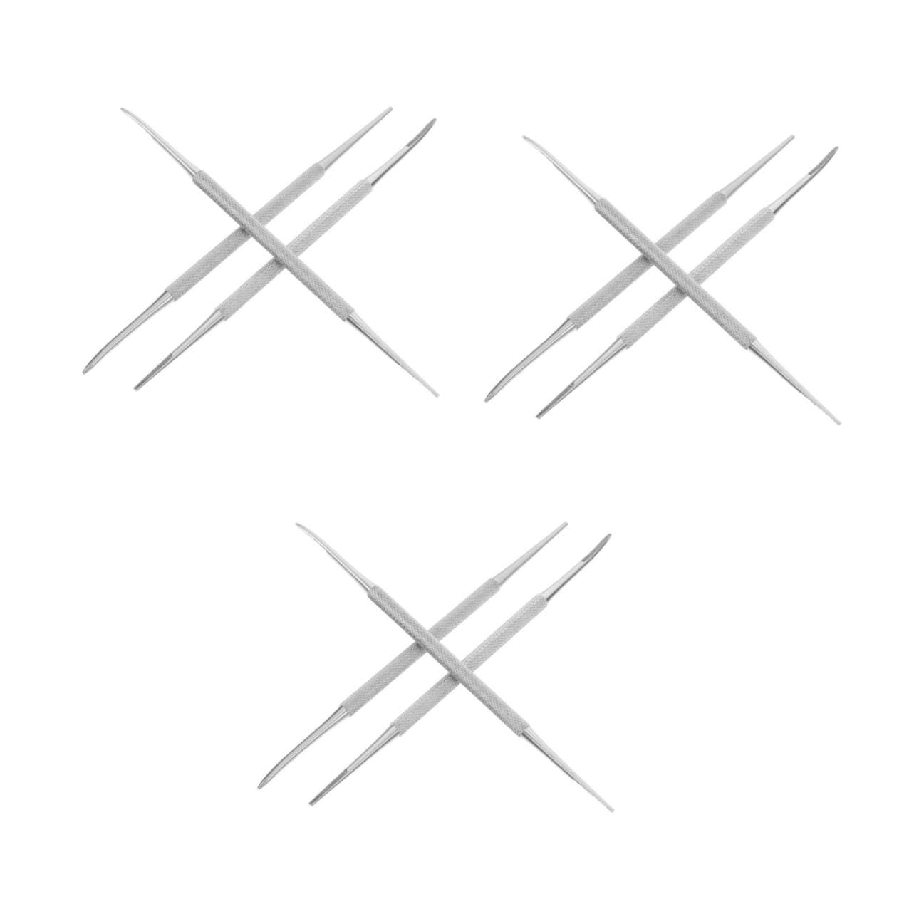 BESPORTBLE 3sets Nail Care Tools 5-in-1 Nail Cleaner Set Cuticle Remover Pusher File Perfect for Home Salon Use 3pcs*3