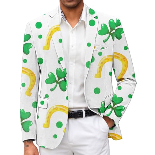 Veste sur le thème du trèfle pour homme : le cadeau festif parfait pour la Saint-Patrick