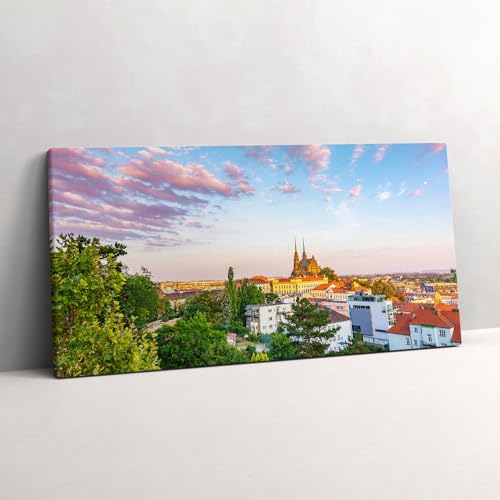 Peinture murale l'image imprimée sur toile murale d'art 120x60cm Brno