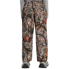 BASSDASH-Invis-Kids-Youth-Stretch-Hunting-Pants-Water-Resistant-Breathable-Camo-Cargo-Fishing-Pant