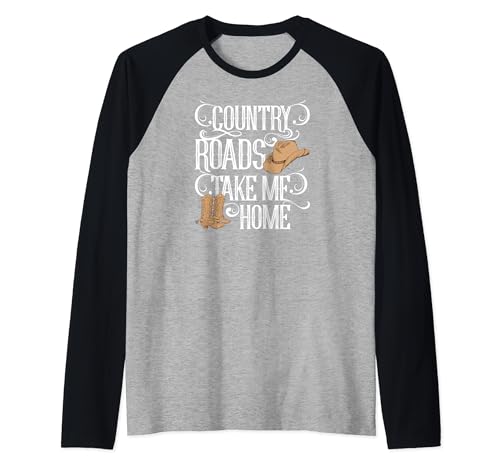 Testo della canzone di Country Roads Take Me Home Cute Maglia con Maniche Raglan
