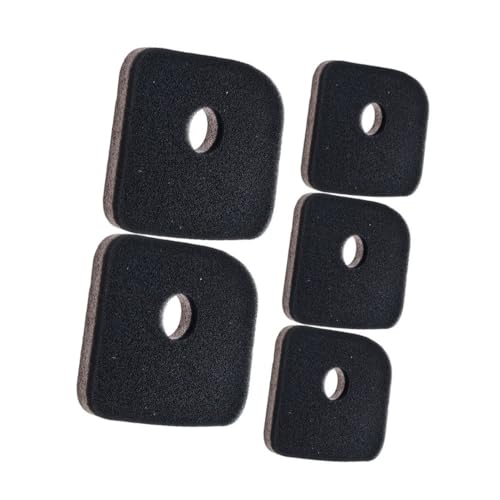 Juego de 5 filtros de aire para sopladores BG56 a BG86C, filtración eficiente contra el polvo