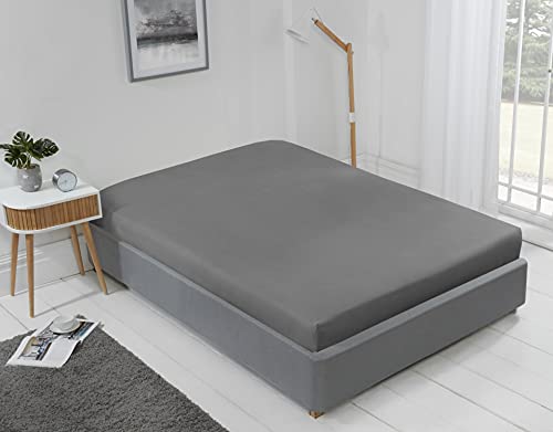 Emma Barclay Lyla Fitted Sheet in Grey - King