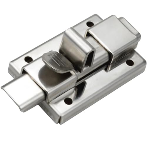 Boulon en acier inoxydable durable et loquet de porte au design épuré - 7